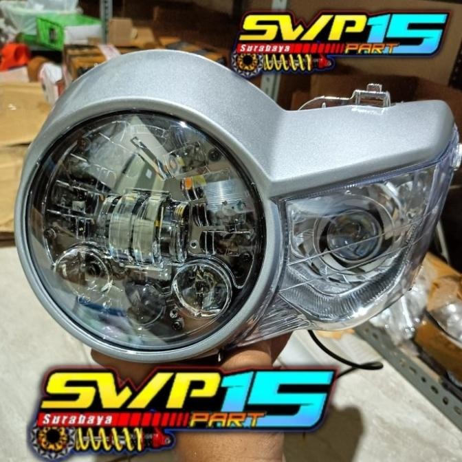 Lampu Tiger Pece set Daymaker Reflektor tiger pece Daymeker