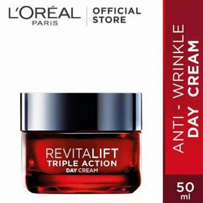 Loreal Revitalift Triple Action Day / Night Cream 50ml Laser x3
