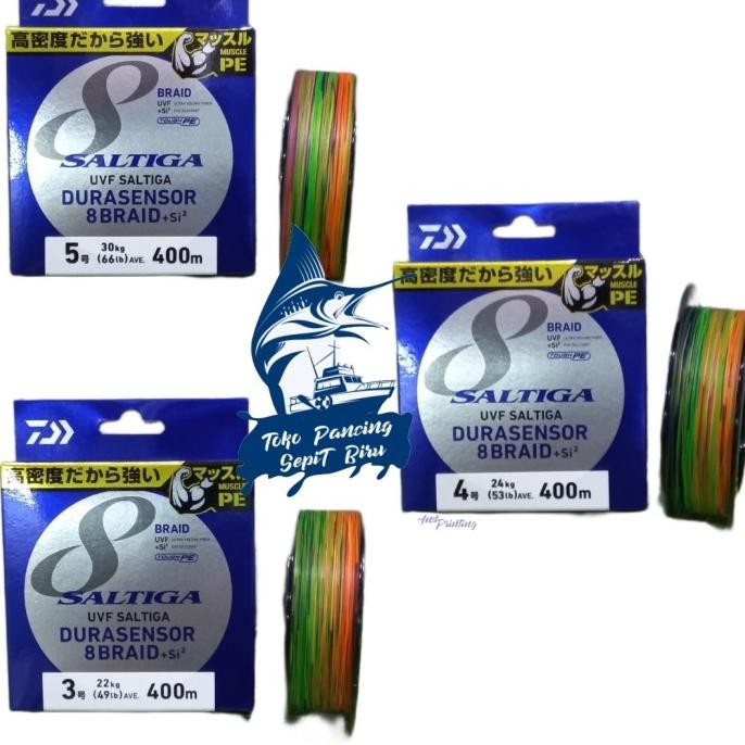 SENAR PE DAIWA UVF SALTIGA DURASENSOR X8 30M 400M