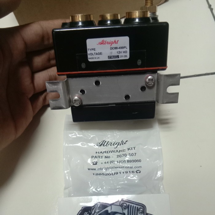 Ready selenoid albright winch warn 8274/zeon/vr evo/M70/M50/tabor