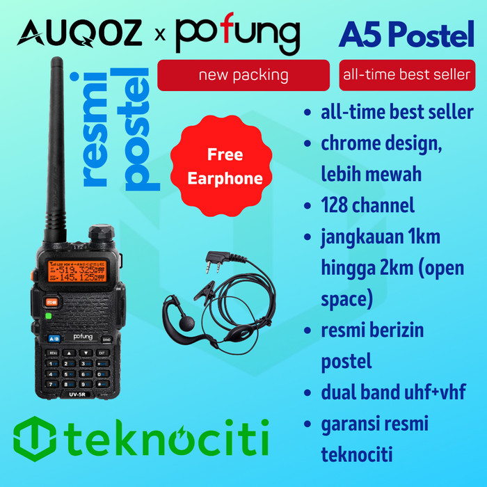POFUNG UV-5R HT / UV5R Handy Walkie Talkie
