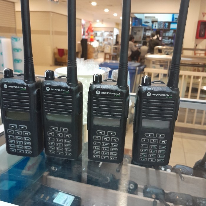 HT MOTOROLA CP 1660 VHF SECOND MULUS BATANGAN