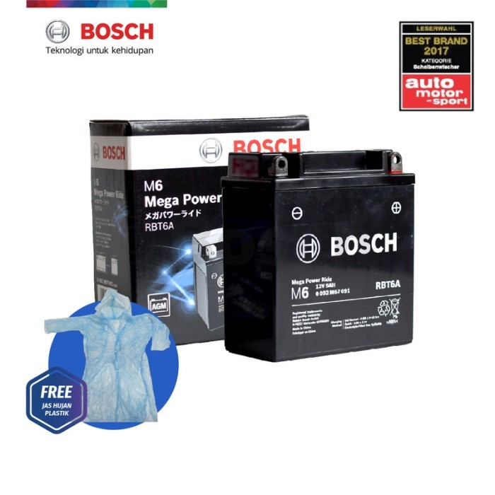 Ready Aki Motor Yamaha Jupiter Z (2003-2006) Bosch RBT-6A