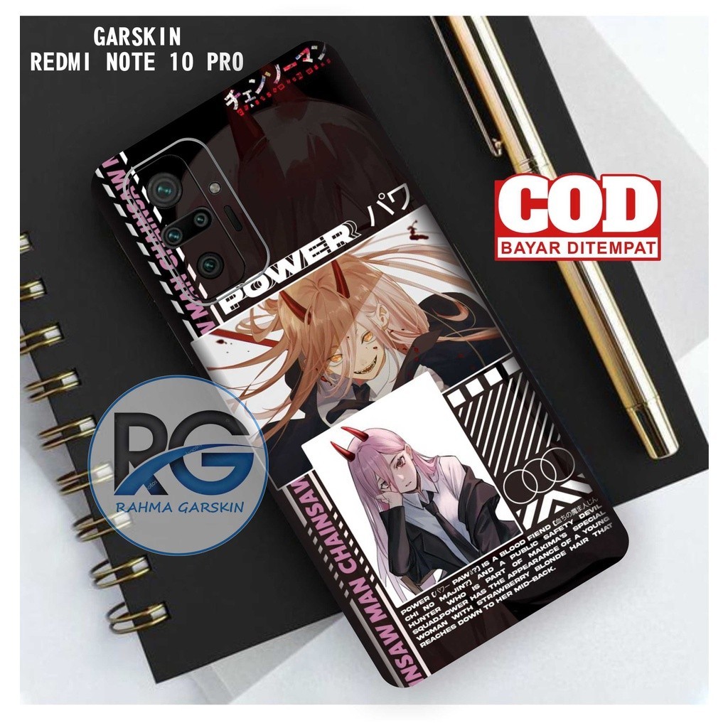 

*Fullbody* Redmi Note 10 Pro Garskin Case/Stiker Premium Custom COD