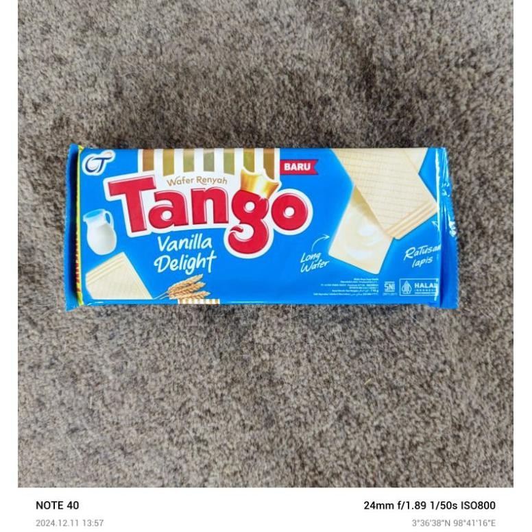 

TANGO WAFER LONG VANILLA MILK 110gr (INSTAN MEDAN)