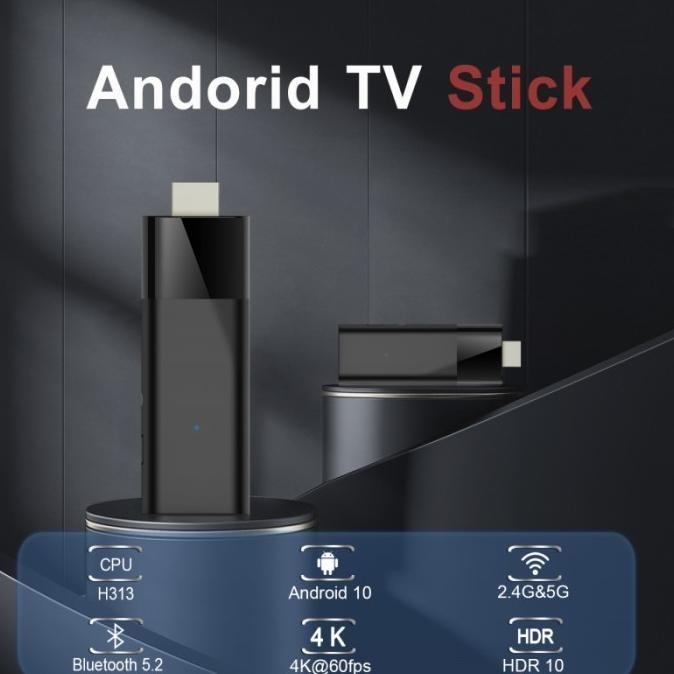 XS97S3 Stick TV Android 10.0 4K HD TV STICK Smart Digital TV Converter