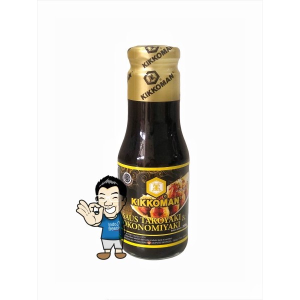 

Ina - Kikkoman Takoyaki Okonomiyaki Sauce- Saus Takoyaki Halal 300 G