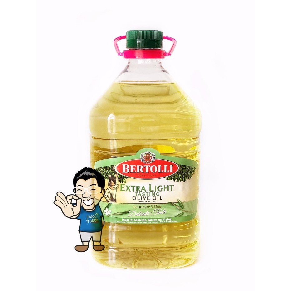 

Ina - Minyak Zaitun Bertolli Extra Light Olive Oil 3L