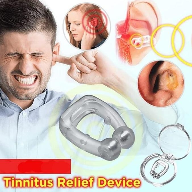 TERSEDIA 2PCS TINNITUS RELIEF KLIP MEREDAKAN TINITUS PENGAN ALAT KESEHATAN TELINGA UNTUK TINNITUS RE
