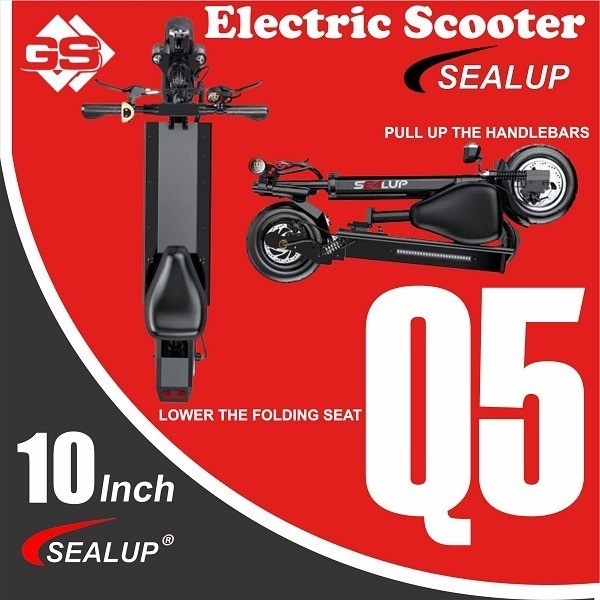 Premium Sealup Q5 Electric Scooter / Skuter Listrik Dewasa / Elektrik