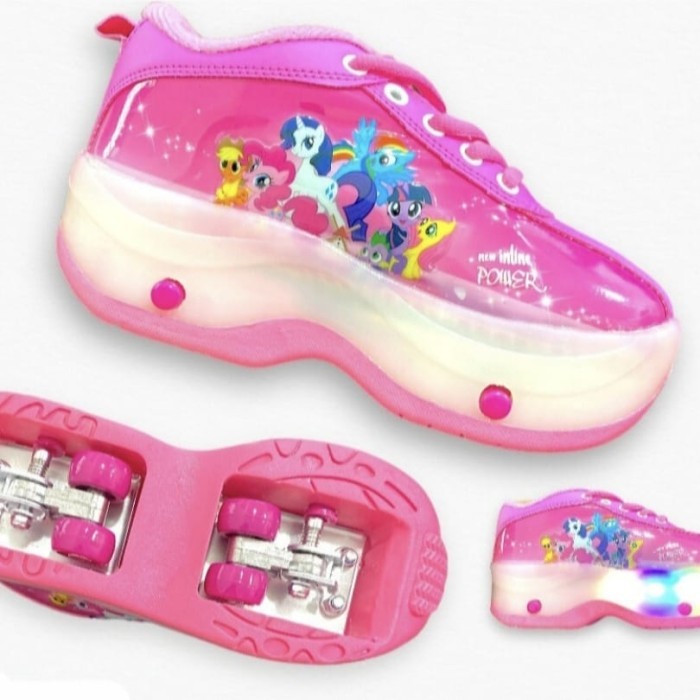 Sepatu Roda / Sepatu Roda Anak Led / Sepatu Roda 4 Roda Led