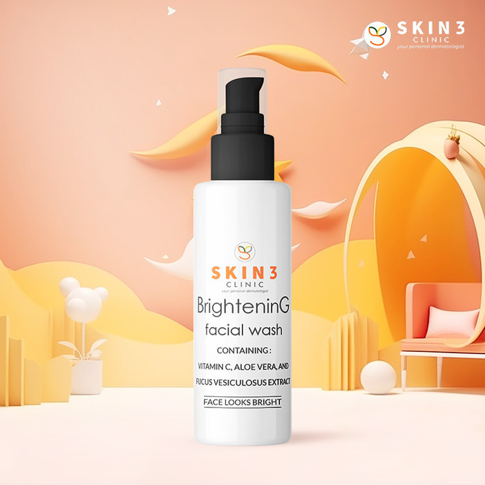 SKIN 3 Clinic Facial Wash & White Bright Body Sunscreen