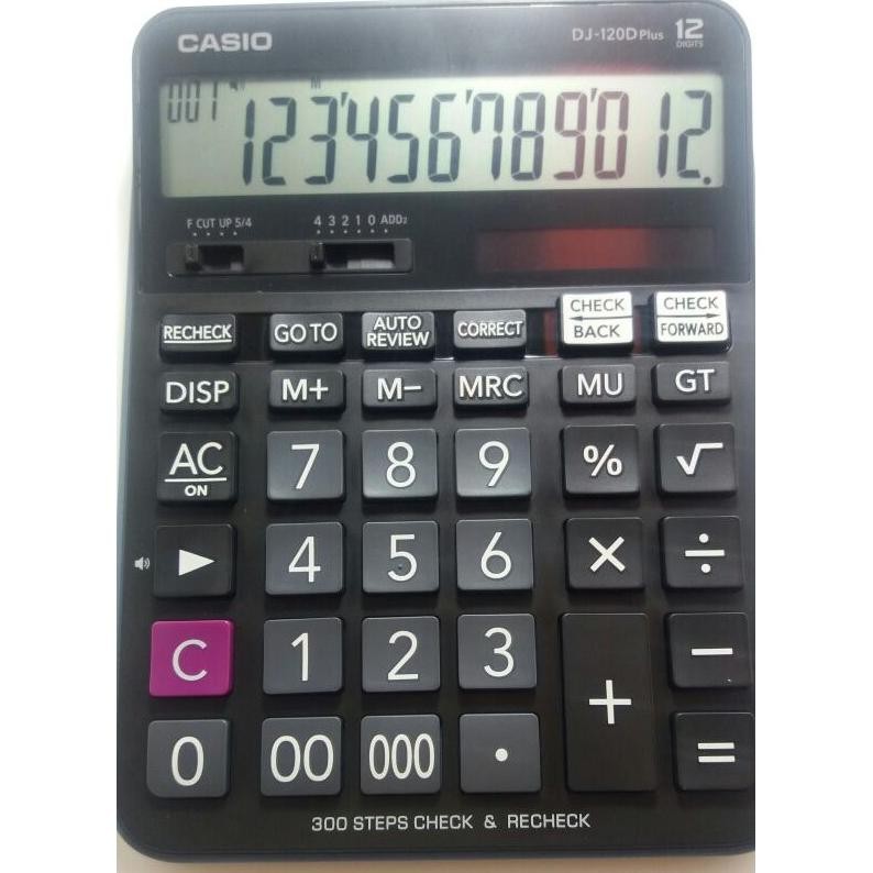 

Kalkulator Casio Dj 120D Plus - Kalkulator Casio - Kalkulator 12 Digit
