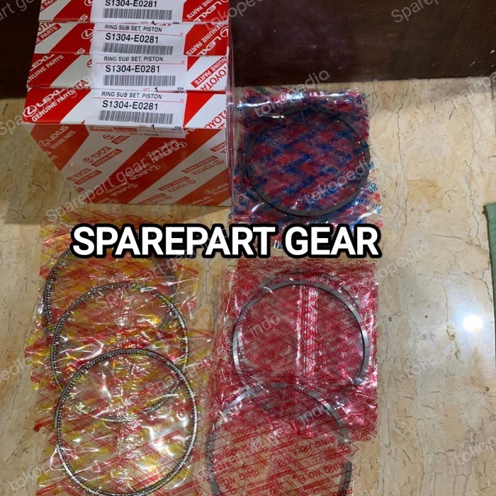 RING SEHER HT125 HT130 DYNA DUTRO RING SEKER HT130 RING PISTON HT130