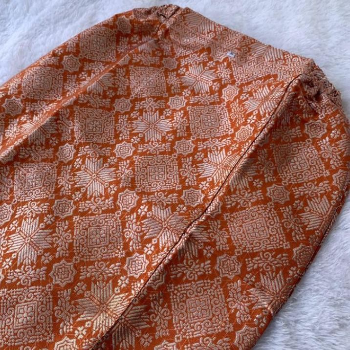Rok Songket Span Batik./Batik Rok Songket Span/Rok Songket Instan / Rok Songket Kekinian Cewek. / So