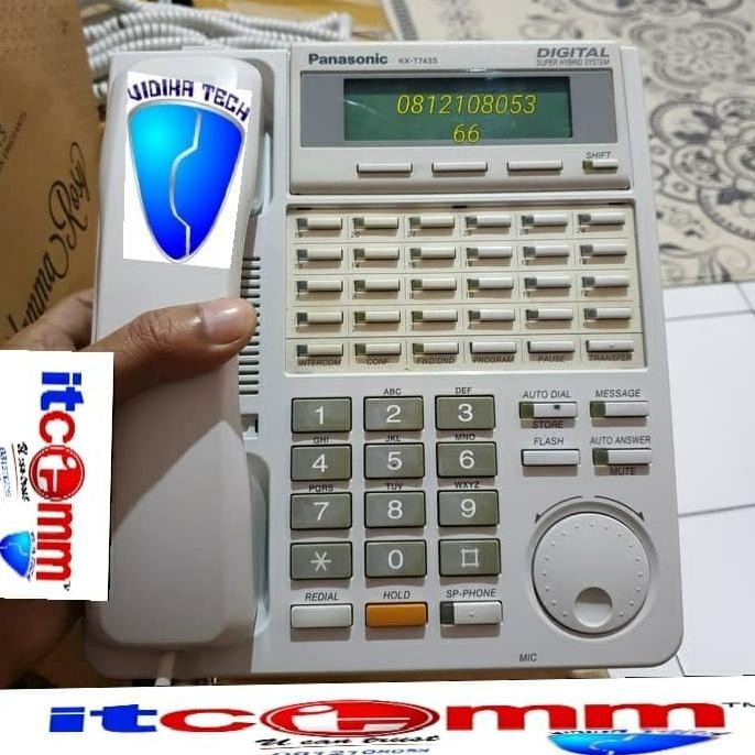 KX-T 7433 digital telpon Panasonic Harga Reseller