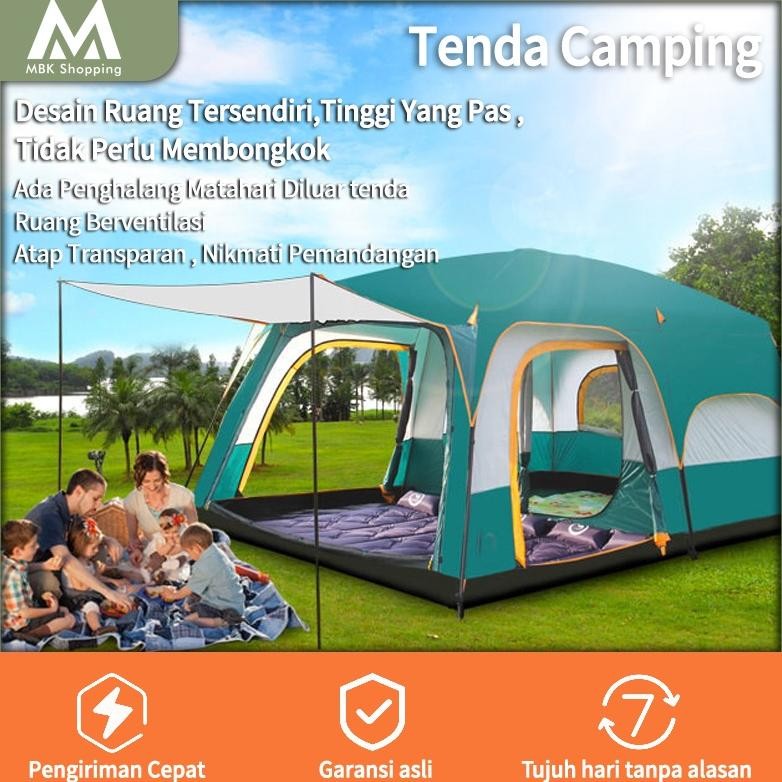 Tenda Camping 4-6 Orang/Portable Waterproof Camping Tent/Tenda berkemah gunung