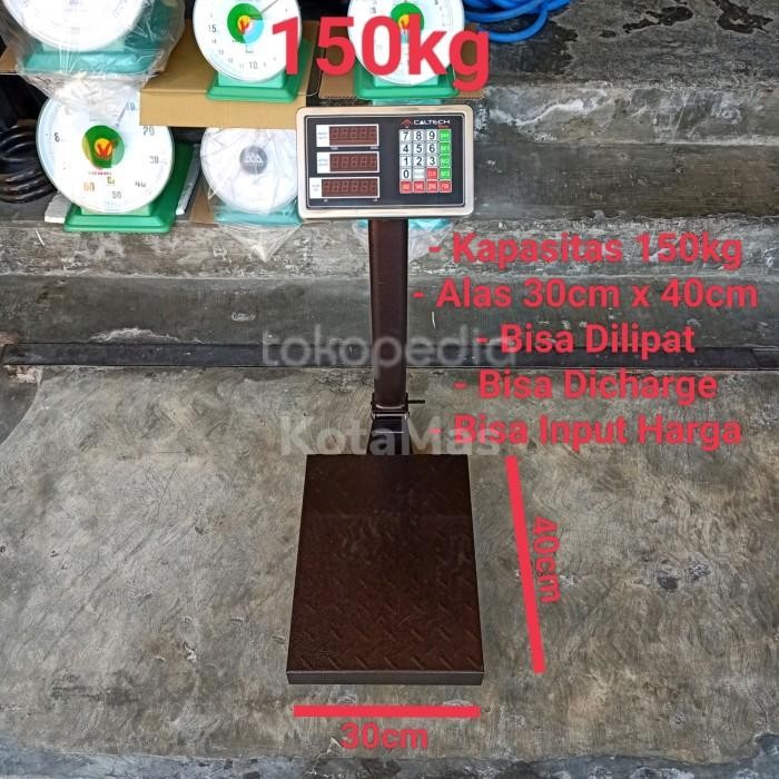 Timbangan Digital 150Kg Caltech Dacin Duduk Jongkok Elektrik Murah