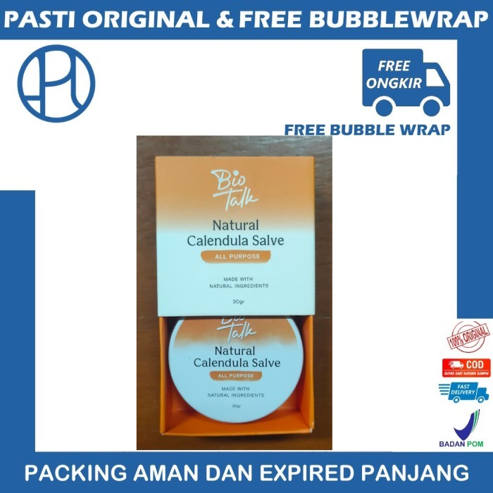 BIOTALK NATURAL CALENDULA SALVE 30GR