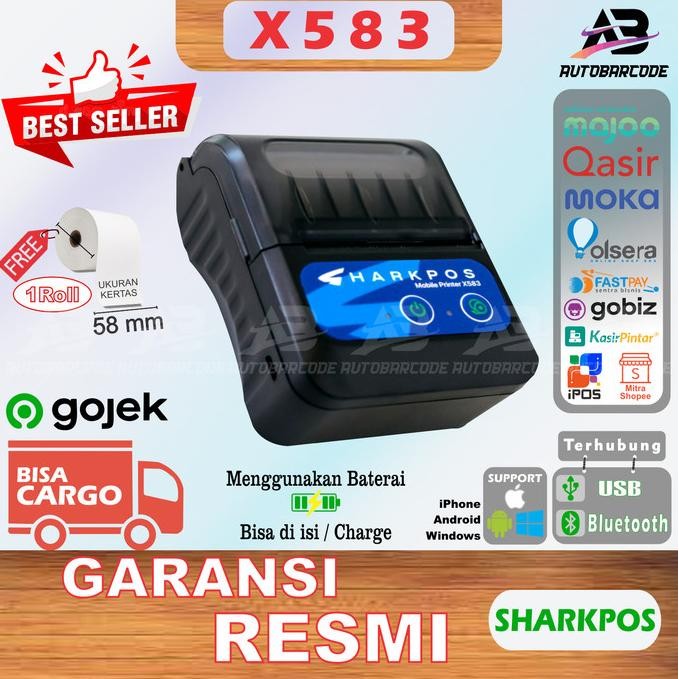 Termurah Printer kasir Bluetooth TERMURAH Mini Portable Printer berkualitas