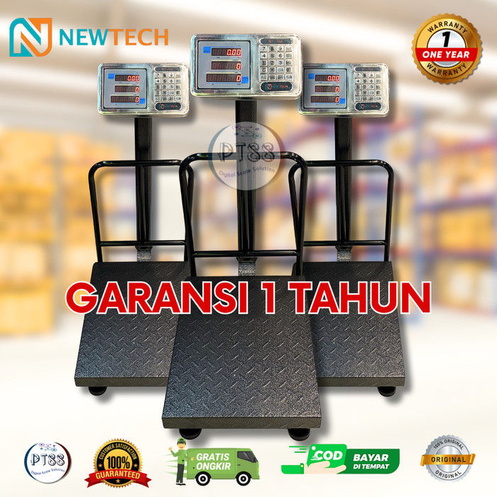 Timbangan Digital 150Kg / Timbangan Barang 150Kg Newtech Bisa Dilipat