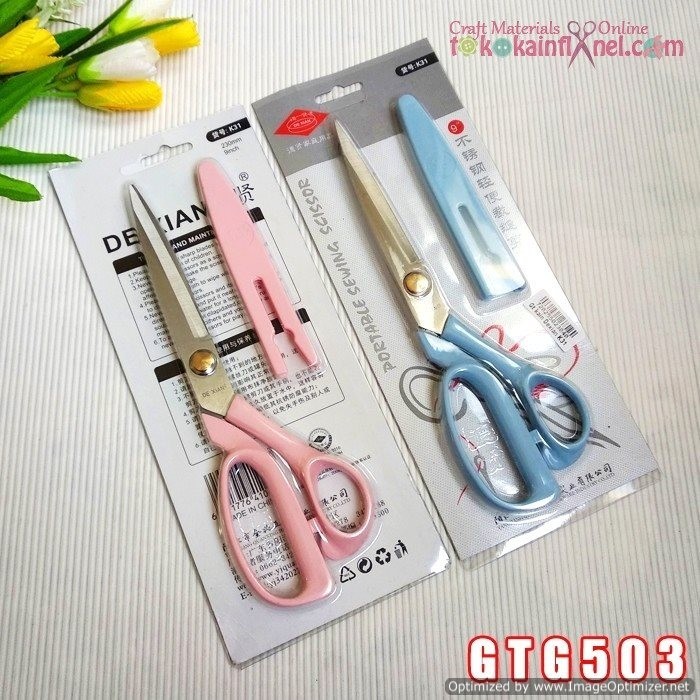 

Gtg503 Gunting Kain De Xian Dengan Tutup