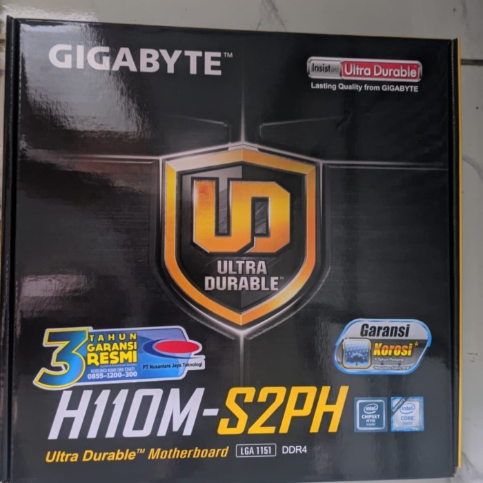 Motherboard Gigabyte GA-H110M-S2PH (LGA1151, H110, DDR4, SATA3) Good Quality
