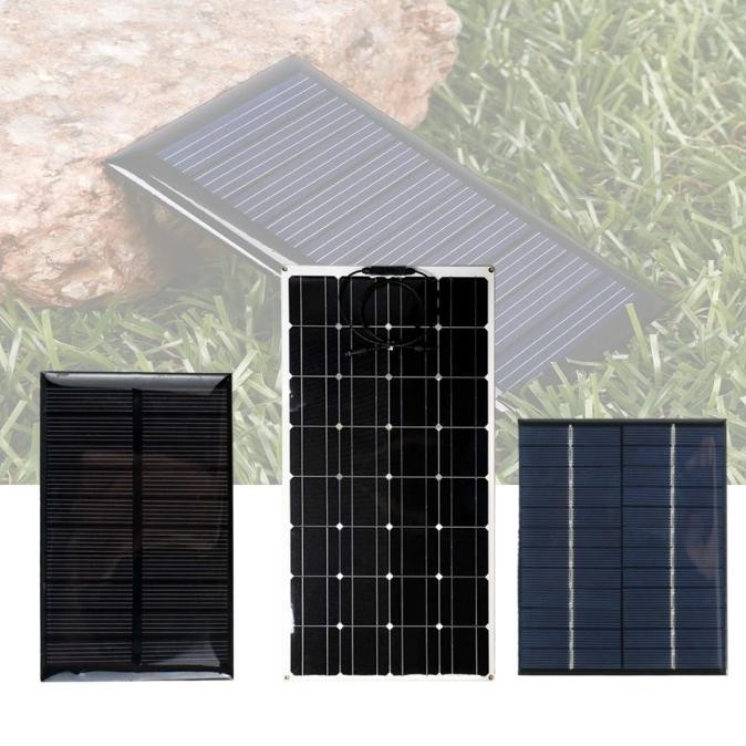 Sale Solar Cell Mini Panel Surya Tenaga Matahari 5V 9V 12V 24 V Polycrystalline Modul DIY Solar Pane