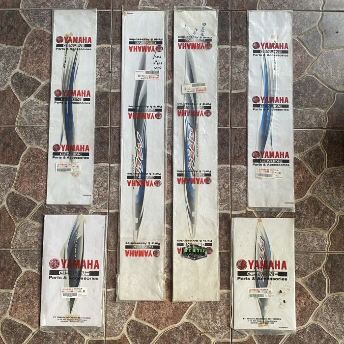 Stiker Striping Graphic Mio Lama Sporty Putih 2007 Original