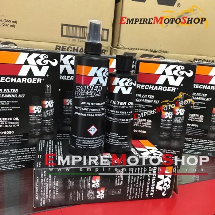 K&N Recharger Kit Filter Cleaner Knn Cairan Pembersih Filter