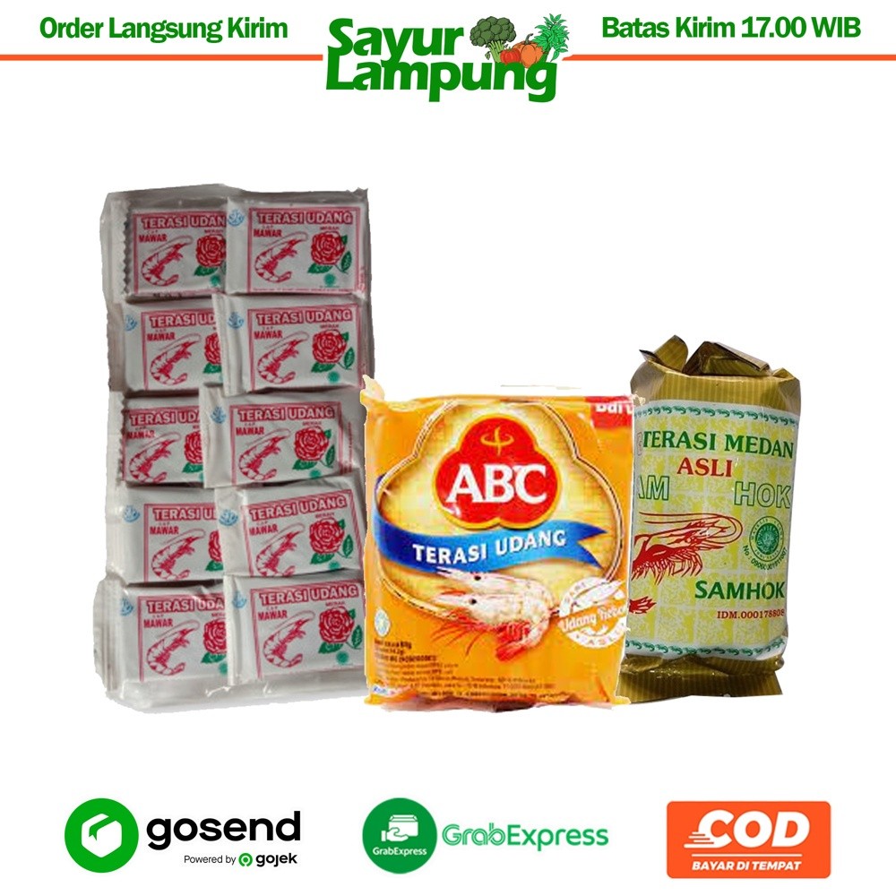 

Terasi Udang 1 Pack - Sayur Lampung