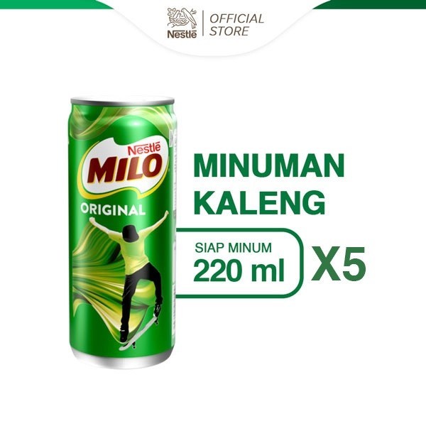 

MILO KALENG 24 PCS RASA ORIGINAL / MILO CAN 220ml