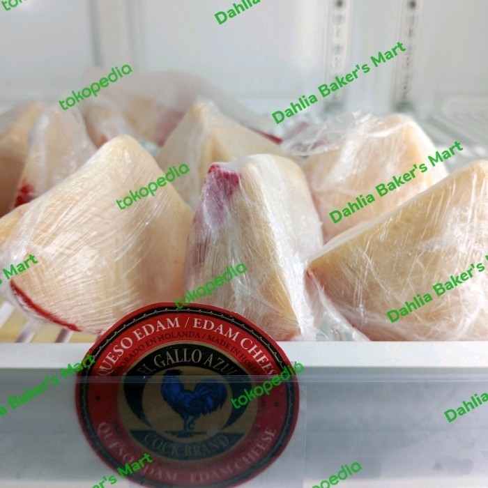 

Keju Edam Cock Brand Ayam Emas Repack 500 Gram Gojek/Grab Instant Only