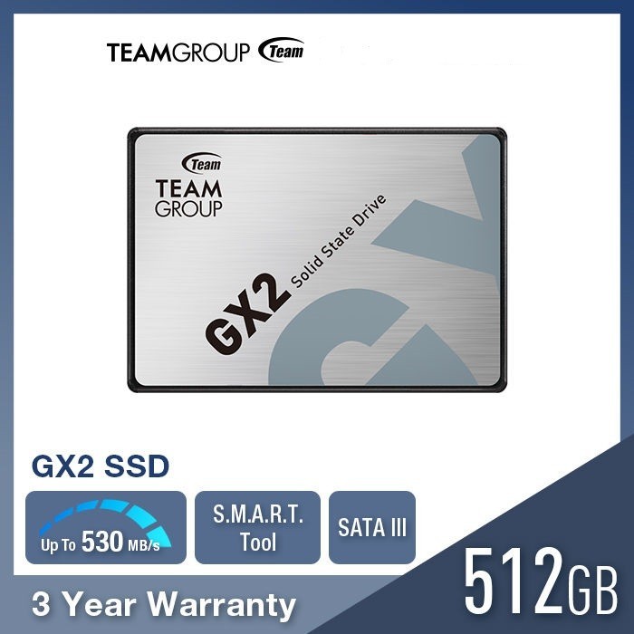 TEAM SSD GX2 512GB SATA 2,5' Team Group Foxhound