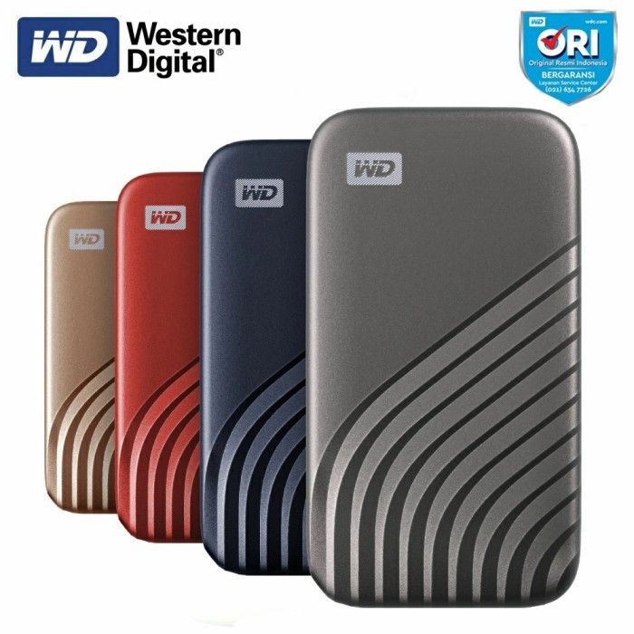 WD SSD My Passport 1TB External Portable up to 1050mb/s NVME TYPE C