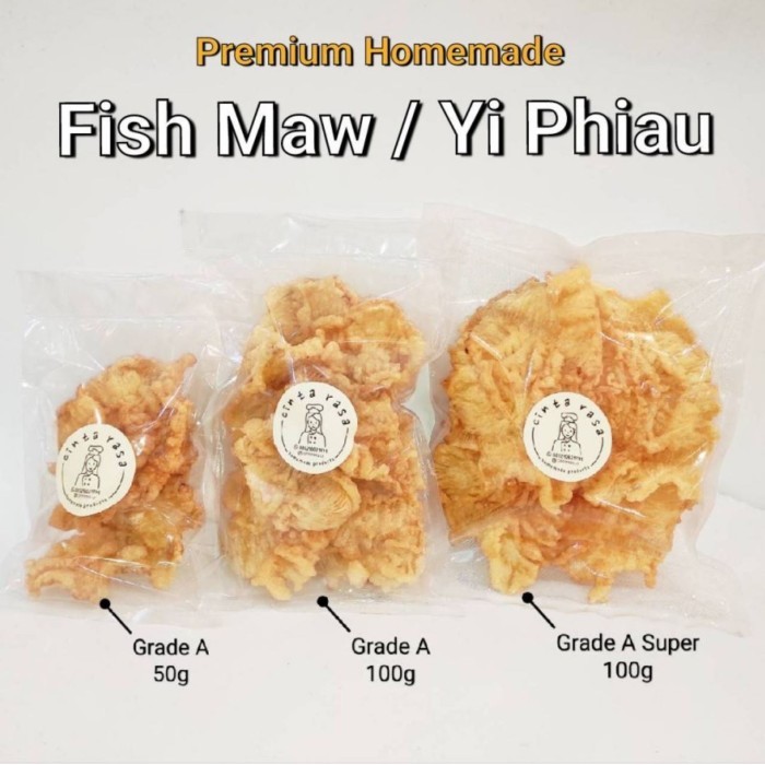 

Hipio/Yi Phiau/Perut ikan/Gelembus Ikan/Fish Maw