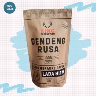 

Dendeng Daging Rusa Merauke Papua Asli 250 gr 100% Halal