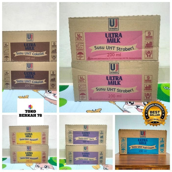 

Susu Ultra Milk 200ml Dus