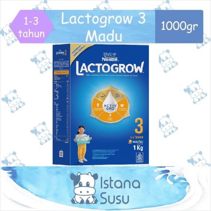 

Lactogrow 3 Madu 1Kg