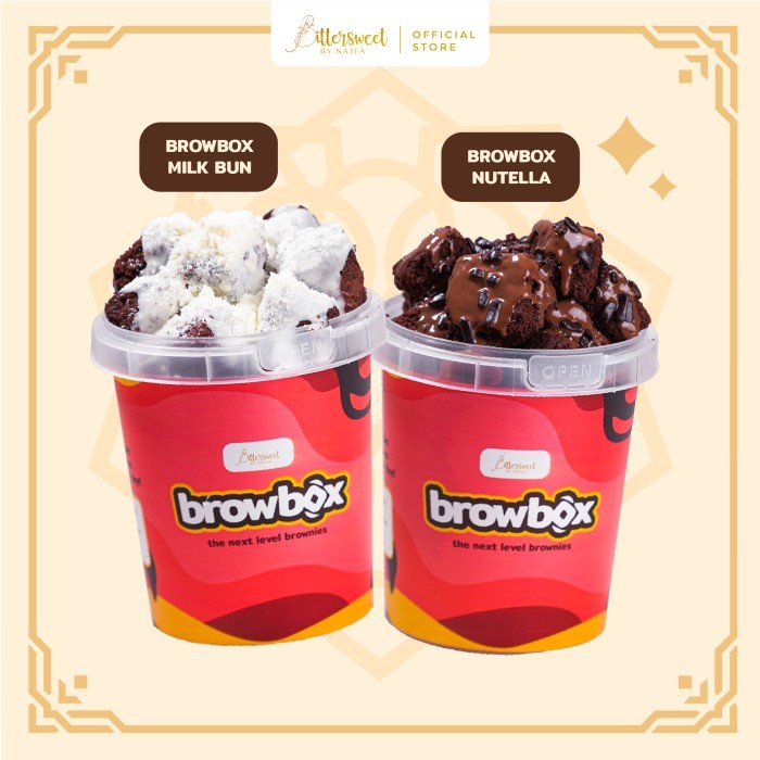 

Browbox Nutella + Browbox Milk bun