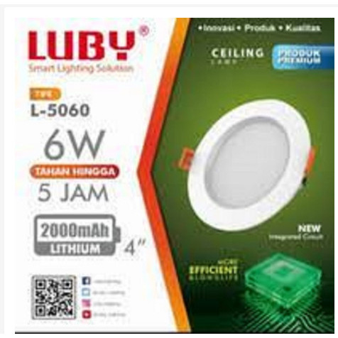 Emergency Ceiling Lamp Luby L-5060