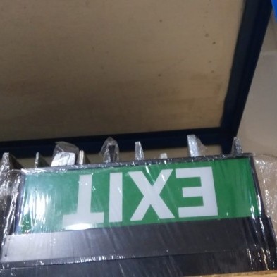 Lampu Exit / emergency exit / lampu darurat exit