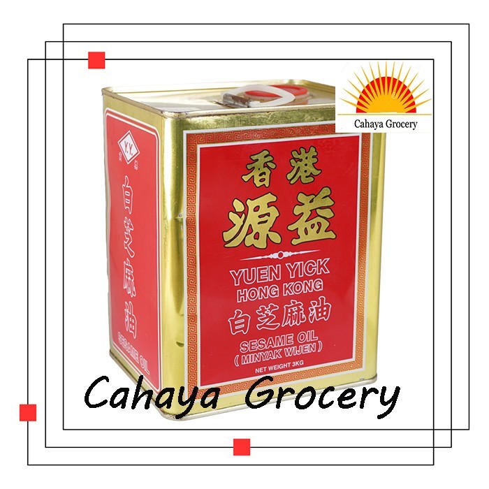 

Yuen Yick Hongkong Sesame Oil / Minyak Wijen 3 KG