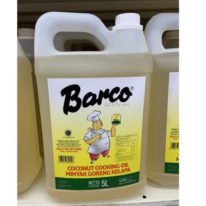 

BARCO MINYAK GORENG KELAPA 5 LITER