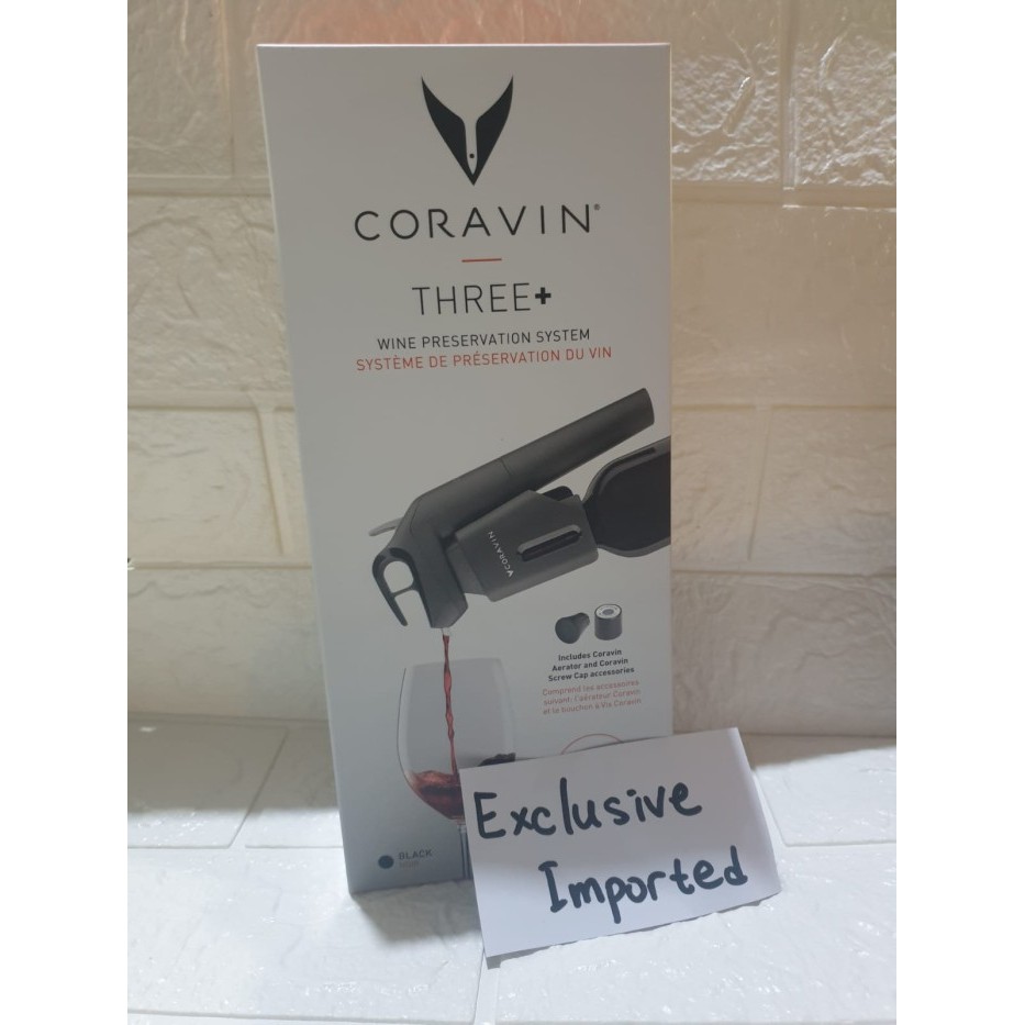 

CORAVIN 3 Timeless Three+ plus series coravin