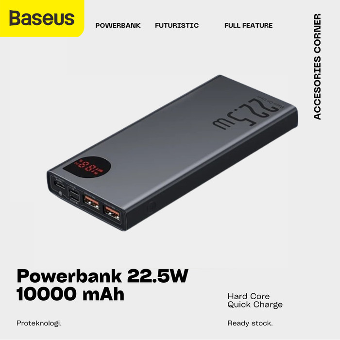 Baseus Power Bank Adaman Digital Display 22.5W Quick 10000mAh