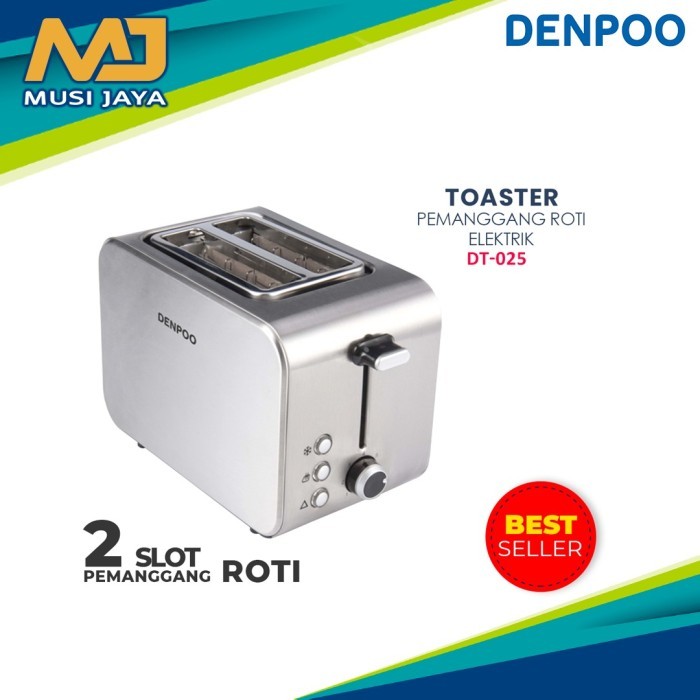 Toaster Denpoo Dt025 Pemanggang Roti