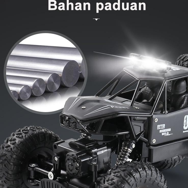 Mainan Mobil Remot Control Anak Laki-Laki 2Wd Rc Mobil Off-Road Mainan Rc Mobil Clambing Offroad