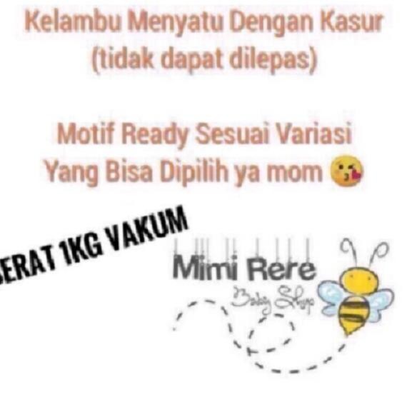 Kasur Kelambu Bayi Set Bantal Guling Kasur Bayi / Kasur Lipat Kelambu Bayi