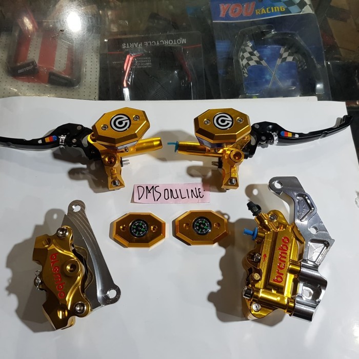 Master Rem Kaliper Rem Brembo Nmax Komplit Depan Belakang Nmax Brembo Ready